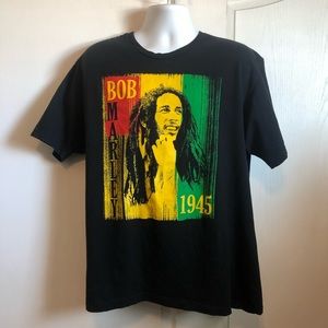 🔲 ZION ROOTSWEAR - Bob Marley Graphic T-Shirt